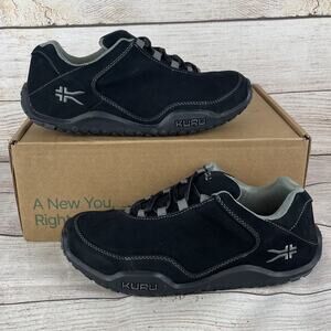 Kuru Chicane Mens Sz 10M Walking Shoes Smokestack Black